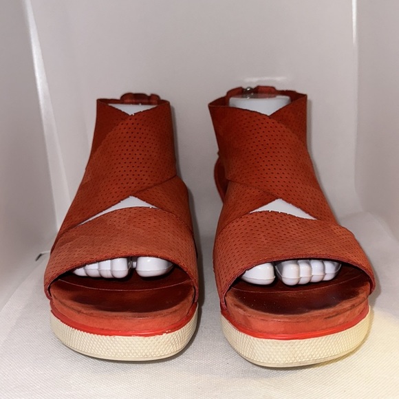 Eileen Fisher Sport Suede Sneaker Sandal Size 10 - GUC - Picture 6 of 11